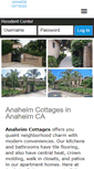 Mobile Screenshot of anaheimcottages.com